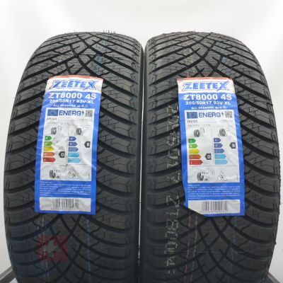 205 50 17 2x ZEETEX 205/50 R17 93V XL ZT8000 4S Ganzjahresreifen 2025 VOLL 