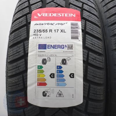 2. 235 55 17 4x VREDESTEIN 235/55 R17 103V Wintrac Pro + Winterreifen 2025 VOLL WIE NEU