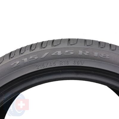 4. 2 x PIRELLI 215/45 R18 89V Cinturato P7 Sommerreifen 2019, 2022 5,7-6,7mm