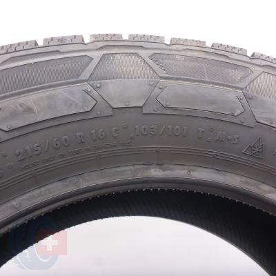 6.  215 60 16C 2x CONTINENTAL 215/60 R16C 103/101T VanContact Winter Winterreifen 2019/20 Ungebraucht  