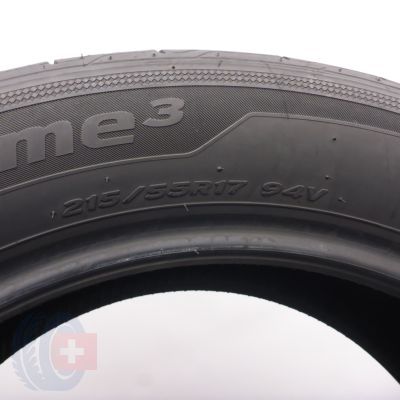 4. 215 55 17 2x HANKOOK 215/55 R17 94V Ventus Prime 3 Sommerreifen 2025 6,8mm