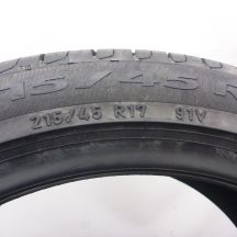 9. 215 45 17 4x PIRELLI 215/45 R17 91V XL Cinturato P7 Sommerreifen 2019 Ungebraucht  