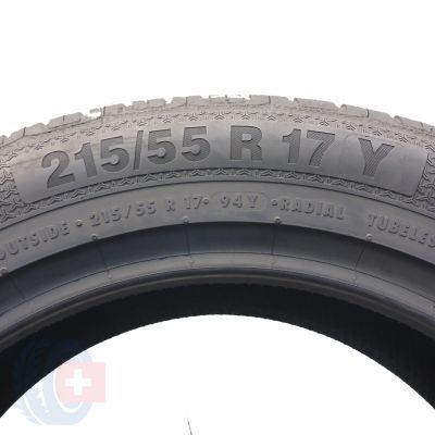5. 215 55 17 2x BARUM 215/55 R17 94Y Bravuris 3 Sommerreifen 2019 VOLL WIE NEU