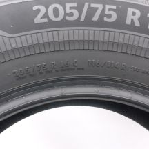 4. 205 75 16C 2x CONTINENTAL 205/75 R16C 116/114R VanContact Eco Sommerreifen 2022 7,2mm