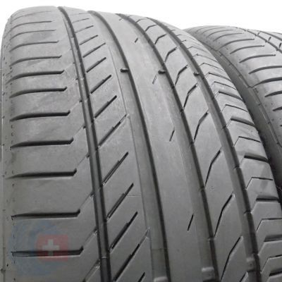 2. 2 x CONTINENTAL 255/45 R19 104Y XL ContiSportContact 5 A0 Sommerreifen DOT16  6.7mm