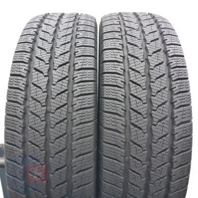 215 75 16C 2x CONTINENTAL 215/75 R16C 113/111R VanContact Winter Winterreifen 2018/19 VOLL WIE NEU 