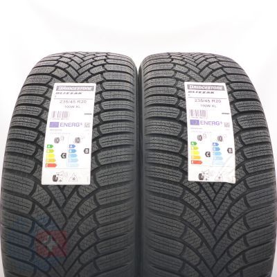 4.  235 45 20 4x BRIDGESTONE 235/45 R20 100W XL Blizzak 6 Winterreifen 2025 VOLL WIE NEU