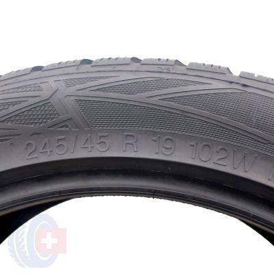 3. 1 x VREDESTEIN 245/45 R19 102W XL Wintrac Pro Winterreifen 2021 6mm 