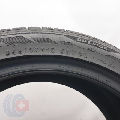 7. 245 40 19 4x ZEETEX 245/40 R19 98V XL WH100 Winterreifen  2024 7,5-7,2mm WIE NEU