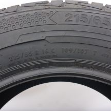 4. 215 65 16C 1x CONTINENTAL 215/65 R16C 109/107T ContiVanContact 100 Sommerreifen 2024 VOLL WIE NEU 