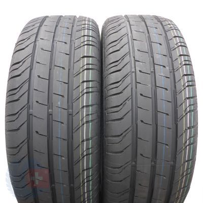 225 55 17C 2x CONTINENTAL 225/55 R17C 109/107H ContiVanContact 200 Sommerreifen 2024 WIE NEU VOLL