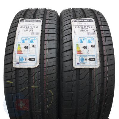 215 60 R16C 2x SEMPERIT 215/60 R16C 103/101T Van-Life 2 Sommerreifen 2020 WIE NEU VOLL