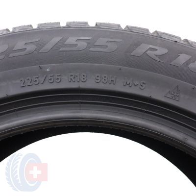 6. 225 55 18 4x PIRELLI 225/55 R18 98H Sottozero 3 Winter Winterreifen 2019 VOLL Wie Neu