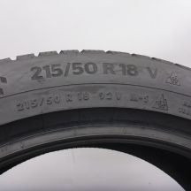 5. 215 50 18 2x CONTINENTAL 215/50 R18 92V WinterContact TS870P Winterreifen 2021 7,8-8mm
