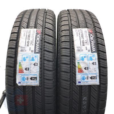 3. 215 70 17 4x YOKOHAMA 215/70 R17 101H Geolandar CV Sommerreifen M+S 2021 WIE NEU VOLL