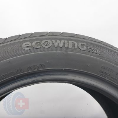 7. 185 55 15 4x KUMHO 185/55 R15 86H Ecowing Es01 Sommerreifen  2020 7mm