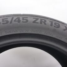 4. 245 45 19 1x CONTINENTAL 245/45 ZR19 102Y XL SportContact 7 Sommerreifen 2024 VOLL WIE NEU 