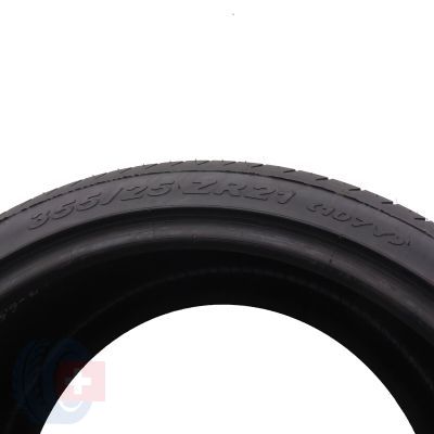 4. 355 25 21 2x PIRELLI 355/25 R21 107Y XL PZero L Sommerreifen 2016 6,8mm