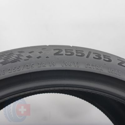 7. 255 35 19 2x CONTINENTAL 255/35 ZR19 96Y XL SportContact 7 Sommerreifen 2023 5,8-5,5mm