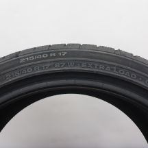 5. 215 40 17 2x CONTINENTAL 215/40 R17 87W XL ContiPremiumContact 2 A0 Sommerreifen 2024VOLL WIE NEU 