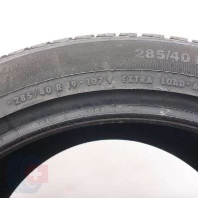 6. 285 40 19 2x CONTINENTAL 285/40 R19 107V XL ContiWinterContact TS830P BMW Winterreifen 2023 WIE NEU VOLL