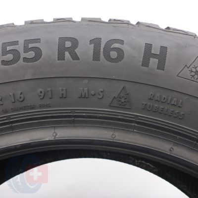 2. 205 55 16 2x CONTINENTAL 205/55 R16 91H WinterContact TS870 Winterreifen 2023 7,2-7,5mm