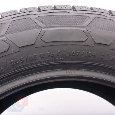 6. 205 65 16C 2x CONTINENTAL 205/65 R16C 107/105T VanContact Winter Winterreifen 2023 9,2-9,5mm