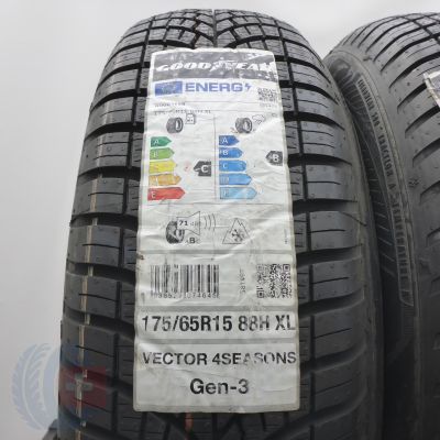 3. 175 65 15 2x GOODYEAR 175/65 R15 88H XL Vector 4Seasons Gen-3 Ganzjahresreifen 2022 Ungebraucht    
