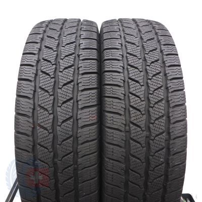 4. 4 x CONTINENTAL 215/75 R16C 116/114R VanContact Winter Winterreifen 2021, 2022 WIE NEU 8,8-9,5mm