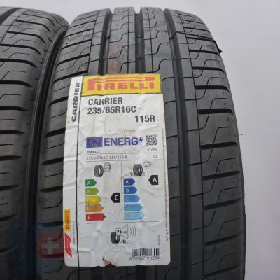 3. 235 65 16C 2 x PIRELLI 235/65 R16C 115/113R Carrier Sommerreifen 2022  VOLL WIE NEU 