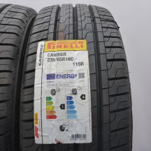 3. 235 65 16C 2 x PIRELLI 235/65 R16C 115/113R Carrier Sommerreifen 2022  VOLL WIE NEU 