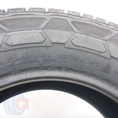 6. 225 65 16C 4x CONTINENTAL 225/65 R16C 112/110R VanContact Winter Winterreifen 2025 VOLL WIE NEU