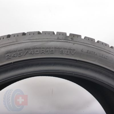 3. 245 40 19 1x DUNLOP 245/40 R19 98V XL WinterSport 5 Winterreifen 2024 8,5mm