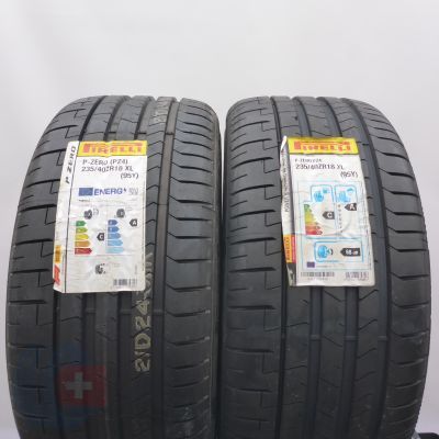 3. 235 40 18 4x PIRELLI 235/40 ZR18 95Y XL P Zero Sommerreifen 2019/22 VOLL 