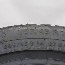6.  205 45 16 2x Continental 205/45 R16 87H XL WinterContact TS 870 Winterreifen 2022 VOLL