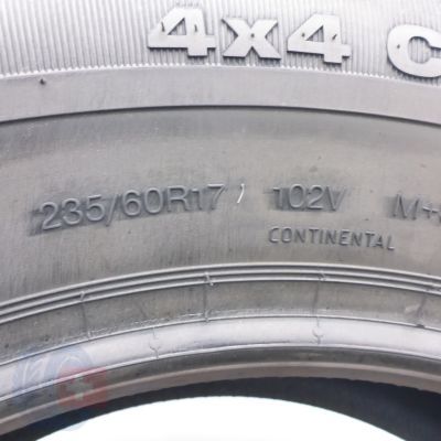 7. 235 60 17 4x CONTINENTAL 235/60 R17 102V 4x4 Contact M0 M+A Sommerreifen 2022 Ungebraucht   