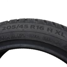 6. 2 x CONTINENTAL 205/45 R16 87H XL WinterContact TS 860 Winterreifen 2021 WIE NEU VOLL