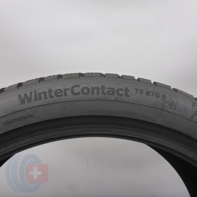 7. 235 40 19 4x CONTINENTAL 235/40 R19 96V XL WinterContact TS870P Winterreifen 2021, 2024 6,8-7mm
