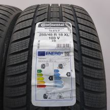 3.  255 45 18 2x CONTINENTAL  255/45 R18 103V XL WinterContact TS 870 P Winterreifen 2023 VOLL WIE NEU  
