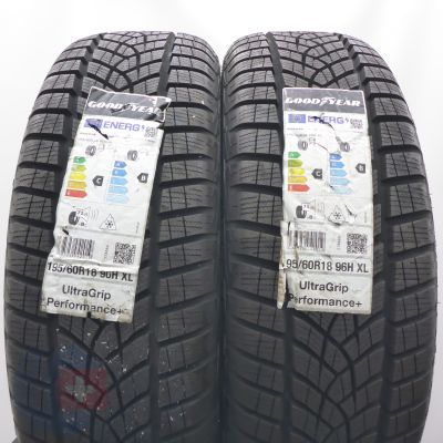 5. 195 60 18 4x GOODYEAR 96H XL UltraGrip Performance+ Elektrisch Winterreifen 2021 Ungebraucht  