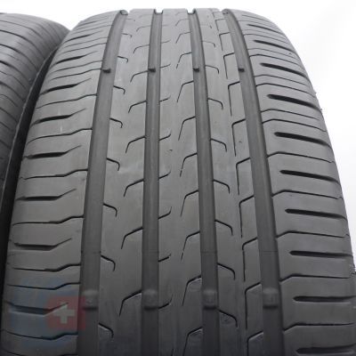 2. 235 55 18 2x CONTINENTAL 235/55 R18 100V EcoContact 6 SEAL Sommerreifen  2023 6-5,8mm