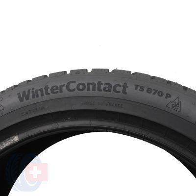 7. 2 x CONTINENTAL 225/45 R18 95V XL WinterContact Ts870P Winterreifen 2021, 2022 WIE NEU 6,8-7,2mm