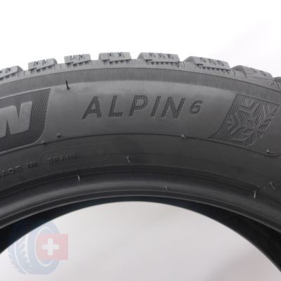 7. 215 55 17 2x MICHELIN 215/55 R17 94H Alpin6 Winterreifen 2022 WIE NEU 7,5mm