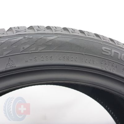 7. 235 45 20 2x NOKIAN 235/45 R20 100V XL Snowproof 2 SUV Winterreifen 2025 8,5mm WIE NEU