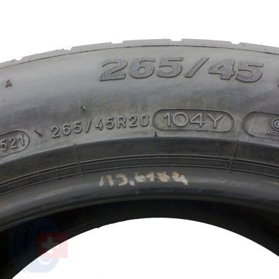 4.  265 45 20 1x MICHELIN 26545 R20 104Y Latitude Sport3 N0 Sommerreifen 2021 VOLL WIE NEU