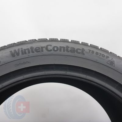 5. 245 45 19 2x CONTINENTAL 245/45 R19 102V XL WinterContact TS 870 P Winterreifen 2023/25 8,5-7,5mm