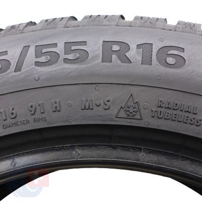 2. 205 55 16 2x CONTINENTAL 205/55 R16 91H WinterContact TS860 Winterreifen 7,2mm 2018