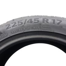 6. 225 45 17 2x CONTINENTAL 225/45 R17 91Y XL PremiumContact 6 Sommerreifen 2019 VOLL WIE NEU