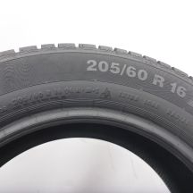 8. 205 60 16 4x CONTINENTAL 205/60 R16 96H XL ContiWinterContact TS 830 P SEAL Winterreifen  2025 9-8,2mm