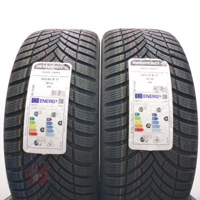 4. 225 45 17 4x SEMPERIT 225/45 R17 91H Speed-Grip 5 Winterreifen 2025 VOLL WIE NEU 